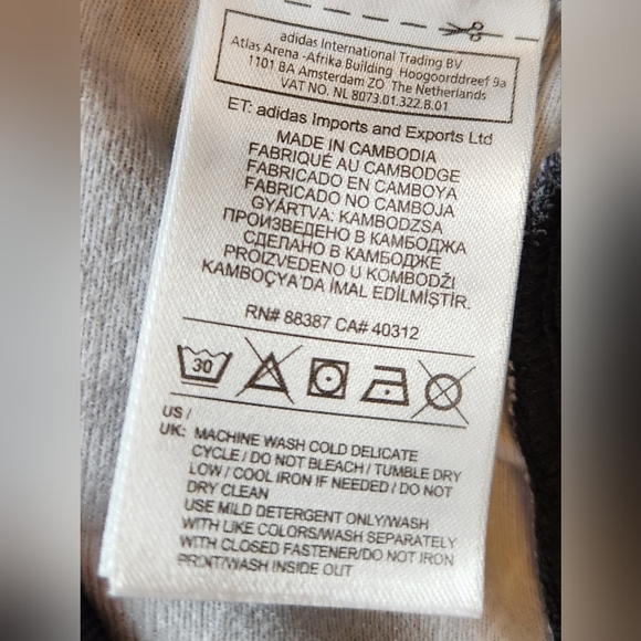 ADIDAS x Farm RIO Black 3 Stripe Trefoil Zip Gym Collect Street Track Jacket XS - Picture 15 of 16